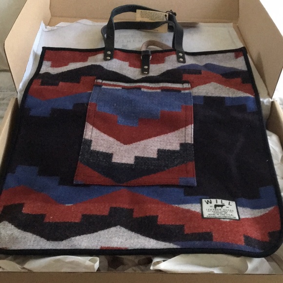native american print luggage